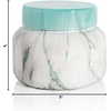 image:imageCapri Blue  Modern Marble Jar Candles  Luxury Candle for Home Scented  Soy Candle Blend  Long Lasting Candles  Volcano Scented 19 ozCoconut Santal