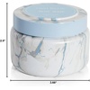 image:imageCapri Blue Modern Marble Printed Travel Tin Jar Candles  Luxury Decorative Candles for Home Scented  Long Lasting Soy Wax Blend  Aloha Orchid 85 ozBlue Jean