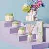 image:imageCapri Blue Modern Marble Printed Travel Tin Jar Candles  Luxury Decorative Candles for Home Scented  Long Lasting Soy Wax Blend  Aloha Orchid 85 ozHoneydew Crush