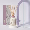 image:imageCapri Blue Modern Marble Reed Diffuser Set  Includes Reed Diffuser Sticks Scented Oil amp Glass Bottle  Luxury Scents for Bedroom Decor amp Bathroom Air Freshener  Volcano 57 fl ozAloha Orchid