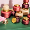 image:imageCapri Blue Petite Glam Jar Candle  Long Lasting Soy Wax Blend  Glitter Candles for Home Scented with Luxury Holiday Scents  Notes of Crisp Apple Cinnamon amp Pear Apple Cider Social 8 ozVolcano