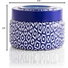 image:imageCapri Blue Printed Travel Tin Jar Candle  Luxury Tropical Scented Candles for Home  Long Lasting Soy Wax Blend  Decorative Jar for Home Decor Gift Aloha Orchid 85 oz85 oz