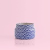 image:imageCapri Blue Printed Travel Tin Jar Candle  Luxury Tropical Scented Candles for Home  Long Lasting Soy Wax Blend  Decorative Jar for Home Decor Gift Aloha Orchid 85 oz85 oz