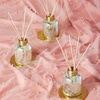 image:imageCapri Blue Reed Diffuser  Reed Diffuser Set Includes Scented Oil Sticks and Mercury Iridescent Glass Bottle  Home Decor Room Fresheners  Volcano 57 fl ozBlue Jean