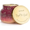 image:imageCapri Blue Scented Candles  Glimmer Collection  Ombre Glass Candle Holder  Luxury Apple Candles for Women amp Men  Signature Jar in Cranberry Red and Gold Apple Cider Social 19 ozTinsel  Spice