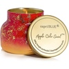 image:imageCapri Blue Scented Candles  Glimmer Collection  Ombre Glass Candle Holder  Luxury Apple Candles for Women amp Men  Signature Jar in Cranberry Red and Gold Apple Cider Social 19 ozApple Cider Social