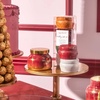 image:imageCapri Blue Scented Candles  Glimmer Collection  Ombre Glass Candle Holder  Luxury Apple Candles for Women amp Men  Signature Jar in Cranberry Red and Gold Apple Cider Social 19 ozApple Cider Social