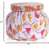 image:imageCapri Blue Scented Candles  Pattern Play Glass Jar Candles  Long Lasting Soy Wax Blend  Luxury Home Decor  Notes of Tropical Fruits amp Sugared Citrus  Gifts for Women Volcano 19 ozPineapple Flower