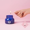 image:imageCapri Blue Signature Jar Candles  Long Lasting Soy Wax Blend  Luxury Tropical Scented Candles  Comes in Blue Decorative Glass Jar Aloha Orchid 19 ozBlue Jean