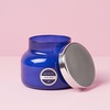 image:imageCapri Blue Signature Jar Candles  Long Lasting Soy Wax Blend  Luxury Tropical Scented Candles  Comes in Blue Decorative Glass Jar Aloha Orchid 19 ozBlue Jean