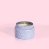 image:imageCapri Blue Volcano Printed Travel Tin Jar Candle  Luxury Candle with a Long Lasting Soy Wax Blend  Scented with Tropical amp Fruity Fragrance Blue Color 85 ozLavender