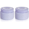 image:imageCapri Blue Volcano Printed Travel Tin Jar Candle  Luxury Candle with a Long Lasting Soy Wax Blend  Scented with Tropical amp Fruity Fragrance Blue Color 85 ozLavender