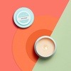 image:imageCapri Blue Volcano Printed Travel Tin Jar Candle  Luxury Candle with a Long Lasting Soy Wax Blend  Scented with Tropical amp Fruity Fragrance Blue Color 85 ozAqua