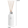 image:imageCapri Blue Volcano Reed Diffuser Set Includes Reeds Fragrance Oil and Glass Bottle for Home Dcor Room Fresheners White 8 Fl OzCitrus and Tropical Fruits
