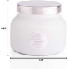 image:imageCapri Blue Volcano Scented Candles  Luxury Glass Jar Candles for Home Scented with Tropical Fruit amp Sugared Citrus  Soy Wax Blend  Lavender Colored Jar 19 ozWhite
