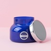 image:imageCapri Blue Volcano Scented Candles  Luxury Glass Jar Candles for Home Scented with Tropical Fruit amp Sugared Citrus  Soy Wax Blend  Lavender Colored Jar 19 ozBlue