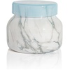 image:imageCapri Blue  Modern Marble Jar Candles  Luxury Candle for Home Scented  Soy Candle Blend  Long Lasting Candles  Volcano Scented 19 ozBlue Jean