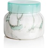 image:imageCapri Blue  Modern Marble Jar Candles  Luxury Candle for Home Scented  Soy Candle Blend  Long Lasting Candles  Volcano Scented 19 ozCoconut Santal