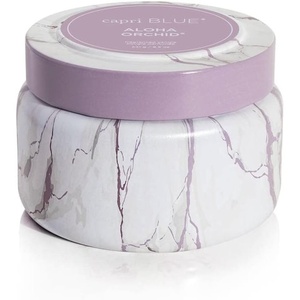 image:imageCapri Blue Modern Marble Printed Travel Tin Jar Candles  Luxury Decorative Candles for Home Scented  Long Lasting Soy Wax Blend  Aloha Orchid 85 ozAloha Orchid