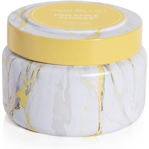 image:imageCapri Blue Modern Marble Printed Travel Tin Jar Candles  Luxury Decorative Candles for Home Scented  Long Lasting Soy Wax Blend  Aloha Orchid 85 ozPineapple Flower
