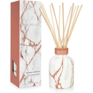 image:imageCapri Blue Modern Marble Reed Diffuser Set  Includes Reed Diffuser Sticks Scented Oil amp Glass Bottle  Luxury Scents for Bedroom Decor amp Bathroom Air Freshener  Volcano 57 fl ozHavana Vanilla