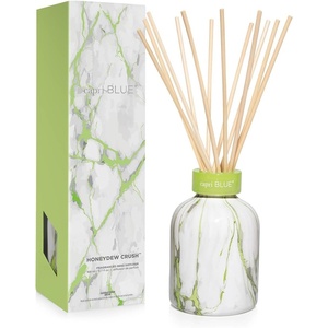 image:imageCapri Blue Modern Marble Reed Diffuser Set  Includes Reed Diffuser Sticks Scented Oil amp Glass Bottle  Luxury Scents for Bedroom Decor amp Bathroom Air Freshener  Volcano 57 fl ozHoneydew Crush