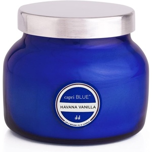 image:imageCapri Blue Signature Jar Candles  Long Lasting Soy Wax Blend  Luxury Tropical Scented Candles  Comes in Blue Decorative Glass Jar Aloha Orchid 19 ozHavana Vanilla
