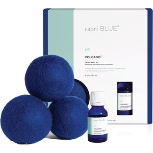 image:imageCapri Blue Volcano Dryer Kit Includes 3 100 Wool Dryer Balls 1 Laundry Fragrance Oil Reusable Eliminate Wrinkles Static and LintCruelty Free and NonToxicDryer Ball Kit