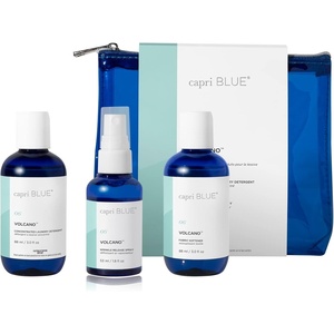 image:imageCapri Blue Volcano Laundry Gift Set  Includes NonToxic Laundry Detergent Fabric Softener Liquid and Wrinkle Release Spray  Vegan amp Cruelty Free Laundry Supplies