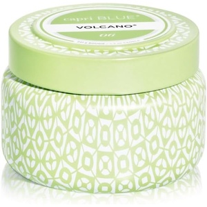 image:imageCapri Blue Volcano Printed Travel Tin Jar Candle  Luxury Candle with a Long Lasting Soy Wax Blend  Scented with Tropical amp Fruity Fragrance Blue Color 85 ozIced Matcha Green