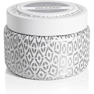 image:imageCapri Blue Volcano Printed Travel Tin Jar Candle  Luxury Candle with a Long Lasting Soy Wax Blend  Scented with Tropical amp Fruity Fragrance Blue Color 85 ozWhite