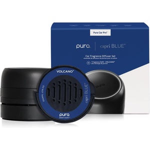 image:imageCapri Blue Volcano Pura Car Pro Diffuser Set  Includes Pura Car Pro Diffuser and Capri Blue Volcano Air Freshener Refills  Scented with Notes of Tropical Fruits amp Sugared Citrus