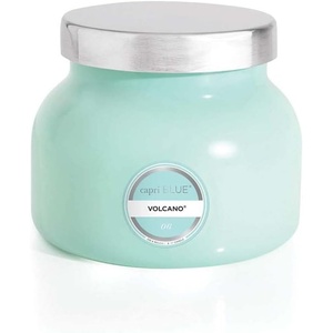 image:imageCapri Blue Volcano Scented Candles  Luxury Glass Jar Candles for Home Scented with Tropical Fruit amp Sugared Citrus  Soy Wax Blend  Lavender Colored Jar 19 ozAqua