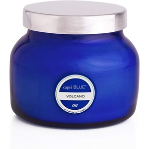 image:imageCapri Blue Volcano Scented Candles  Luxury Glass Jar Candles for Home Scented with Tropical Fruit amp Sugared Citrus  Soy Wax Blend  Lavender Colored Jar 19 ozBlue