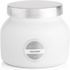 image:imageCapri Blue Volcano Scented Candles  Luxury Glass Jar Candles for Home Scented with Tropical Fruit amp Sugared Citrus  Soy Wax Blend  Lavender Colored Jar 19 ozWhite