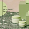 image:imageVolcano White Mini Tin CandleIced Matcha Green