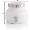image:imageCapri Blue Volcano Scented Candles  Luxury Three Wick Candles for Home Scented with Tropical Fruit amp Sugared Citrus  Soy Wax Blend  Large White Color 28 ozWhite