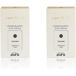 image:imageCapri Blue Pura Smart Home Plugin Diffuser Refills  Includes 2 Capri Blue Pura Refills for Plug in Diffusers for Home  Long Lasting Luxury Scents  Wild Citron Pack of 2Holiday Volcano