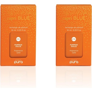 image:imageCapri Blue Pura Smart Home Plugin Diffuser Refills  Includes 2 Capri Blue Pura Refills for Plug in Diffusers for Home  Long Lasting Luxury Scents  Wild Citron Pack of 2Pumpkin Dulce
