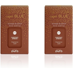 image:imageCapri Blue Pura Smart Home Plugin Diffuser Refills  Includes 2 Capri Blue Pura Refills for Plug in Diffusers for Home  Long Lasting Luxury Scents  Wild Citron Pack of 2Chestnut Embers