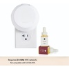 image:imageCapri Blue x Pura 4  Smart Fragrance Diffuser Plug in Kit  Includes 1 Pura Diffuser  2 Fragrance Refill Vials  Long Lasting Scents  LED Light  24 GHz WiFi Required Tinsel amp Spice  VolcanoTinsel  Spice  Volcano
