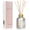 image:imageCapri Blue Reed Diffuser  Reed Diffuser Set Includes Scented Oil Sticks and Mercury Iridescent Glass Bottle  Home Decor Room Fresheners  Coconut Santal 57 fl ozCoconut Santal