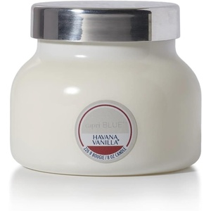image:imageCapri Blue Havana Vanilla Scented Candle  Glass Jar  White 8 oz